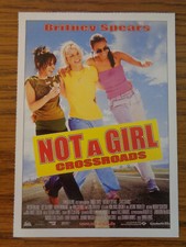 Filmplakatkarte / moviepostercard  Not a Girl / Crossroads