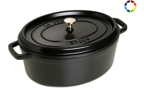 Staub cocotte oval - oval, 27cm