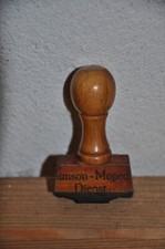 Alter Stempel DDR,Simson-Moped