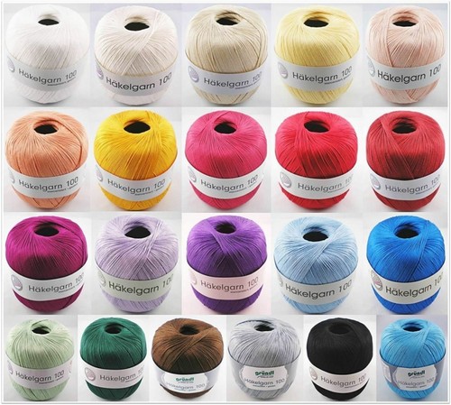 100g gründl häkelgarn - 100g, 100