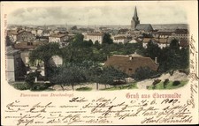 Ak Eberswalde im Kreis Barnim, Panorama vom Drachenkopf - 3595364