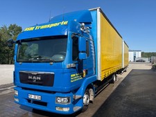 Man TGL 8.250 Schiebeplane mit