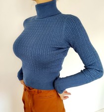 Damen Pullover Strick Langarm