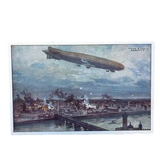 Postkarte AK Zeppelin