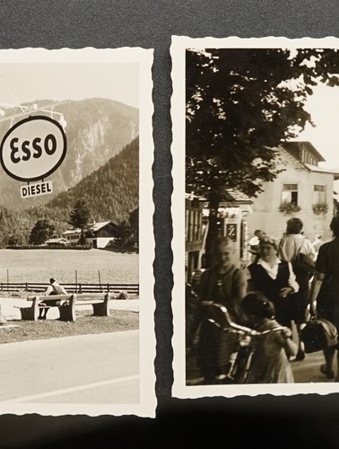 Foto ansicht esso - ansicht, tankstelle