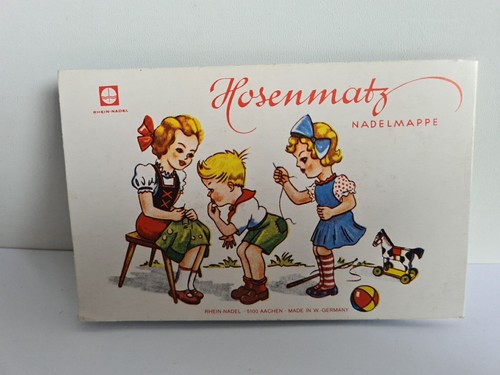 Vintage nadelmappe hosenmatz - vintage!,