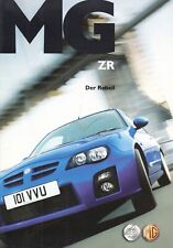 MG ZR 105 160 Deutschland Prospekt Brochure 2004 AL