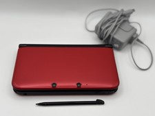 Nintendo 3DS XL - Handheld - Spielkonsole - Rot/Schwarz + org. Ladekabel + Stift