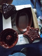 Porzellan BACKFORMEN  Sternform Rund    und  Länglich