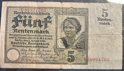 Rentenmark mark - rentenmark,