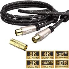 Hama 1,5m Antennen-Kabel 120db