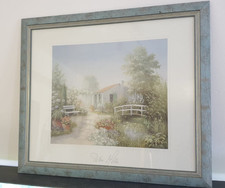 Representatives Wandbild v. Peter Motz, signiert,  58cmx68cm großer Bilderrahmen