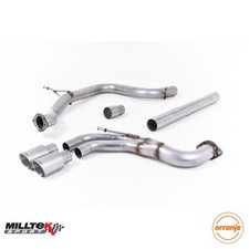 Milltek Auspuff Seat Leon FR 2.0 TDI 184PS SC und 5-Türer (Handschaltung und DSG-Auto) 