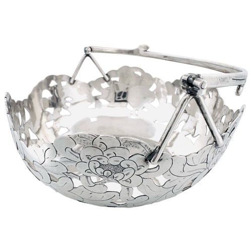 Antiker silber korb zeewo - silber,