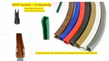 Kantenschutzprofil Kantenschutz Keder Band U-Profil Klemmprofil Gummi Blech PVC