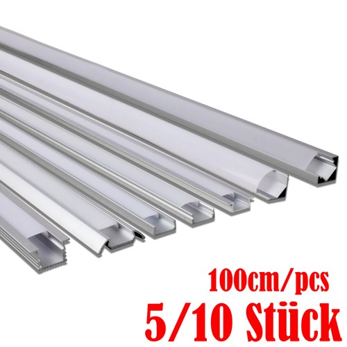 10stück led aluprofil - 1m,