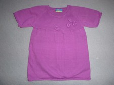 Strickkleid bzw. Tunika, lila