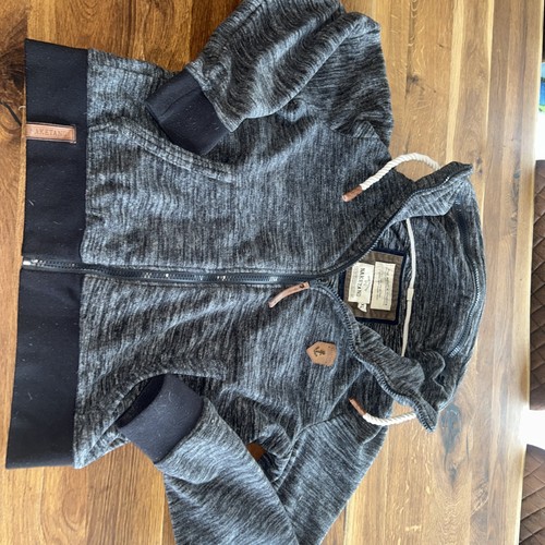 Naketano fleece jacke - jacke, grau