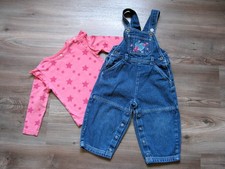 schöne, weite Jeans-Latzhose