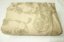 YVES DELORME PARIS Spannbettlaken sehr fein gewebt Barockmuster  ca 160x200 Nr2