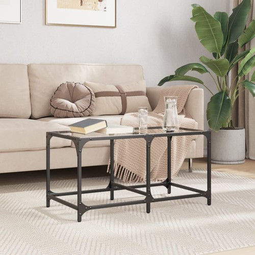 Couchtisch mit glasplatte - couchtisch,