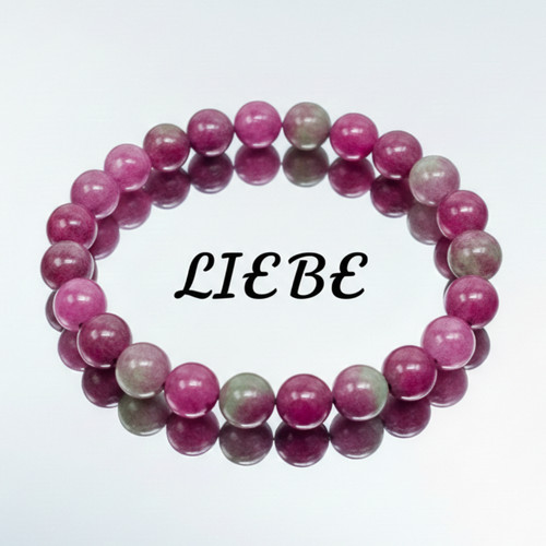 Pink turmalin armband - turmalin,