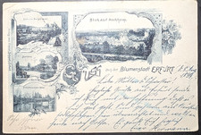 AK - Erfurt / Lithographie