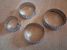 Gebäckausstecher geriffelt *** Vintage