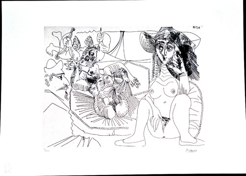 Pablo picasso jeune - -,