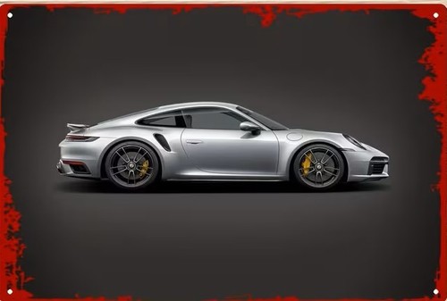 Porsche blechschild - porsche,