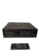 Philips lNFRARED REMOTE CONTROLLED STEREO RECEİVER FR675 Schwarz Made İn Japan 