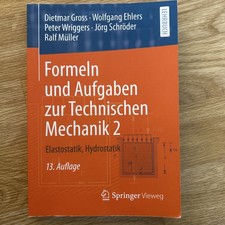 Formeln und Aufgaben zur Technischen Mechanik 2: Elastos... | Buch | Zustand gut