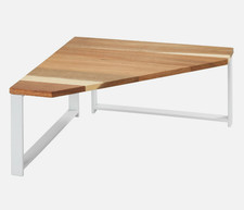 WENKO Küchen-Eckregal Louisa Weiß Metall Platzsparend Stauraum Ordnung