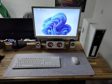 PC Komplettsystem / Office PC / Alltags PC mit Zubehörset,  All White, 