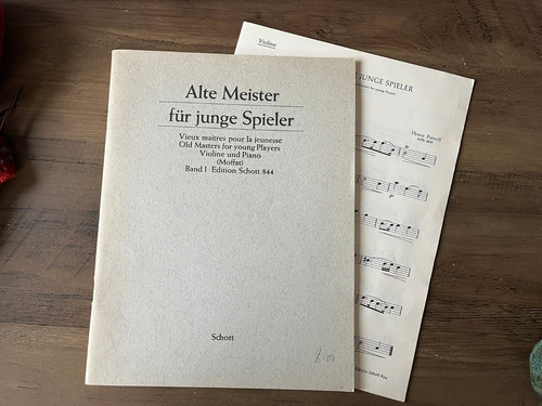 Notensammlung für violine - notensammlung,