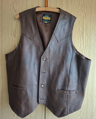 Herren-Nappaleder-Weste