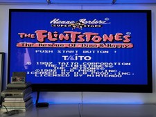 The Flintstones - Nintendo NES - Ohne OVP - Familie Feuerstein Spiel