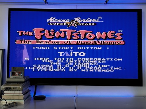 The flintstones nintendo nes - the,
