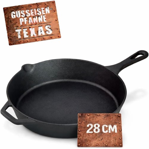 Bbq boss gusseisenpfanne - bbq, 28cm