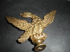 Figur Skulptur Adler Reichsadler Preußenadler Bronze Zierelement 19 Jht.  Top !!