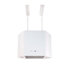 Küche | Dunstabzugshaube | Inselhaube | Weiß - F.BAYER LENO IL60W - B-Ware