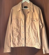 Herren Jeans Jacke Pastel Rosa