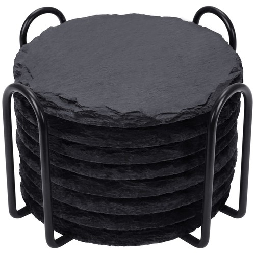 Schiefer untersetzer set - set, 8
