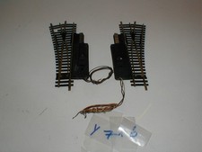 Fleischmann HO, 2 Weichen Nr.1724, rechts + links, elektrisch , (Y716)