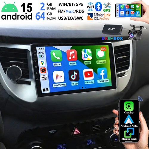 Dab 64g android 15 carplay - dab+,