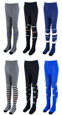 Kinder Strumpfhosen für Jungen | verschiedene Muster / Motive | 2/3/4/5/6 Stück