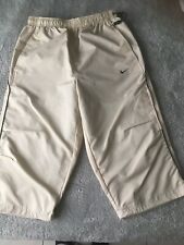 NIKE Herren Trackpant Jogginghose, Trainingshose, Knielang, beige, Gr. L Vintage