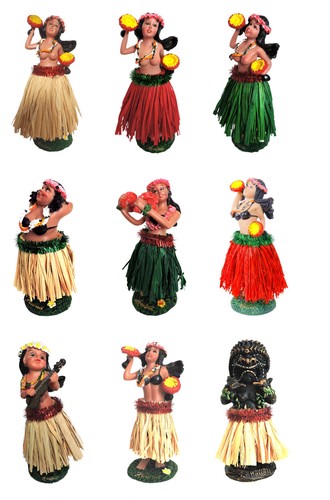 Hawaii wackel hula figur - hawaii,