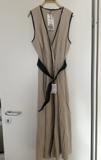 LISBOA Damen Maxikleid Leinen