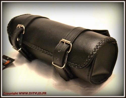 Satteltasche gabel leder - gabel,